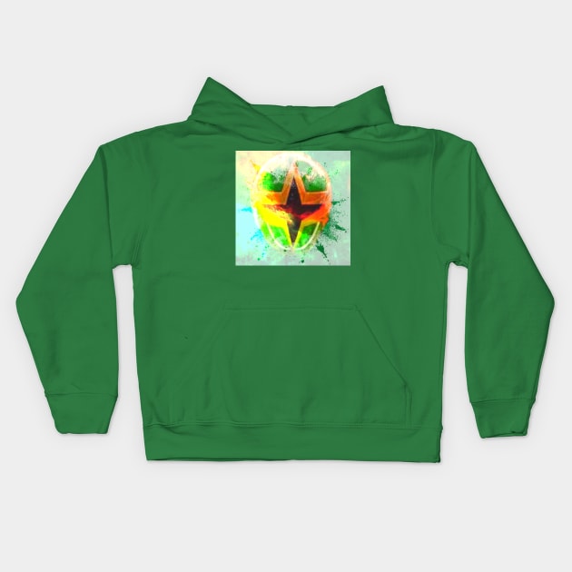 GREEN RANGER IS THE GOAT NINJA STORM Kids Hoodie by TSOL Games